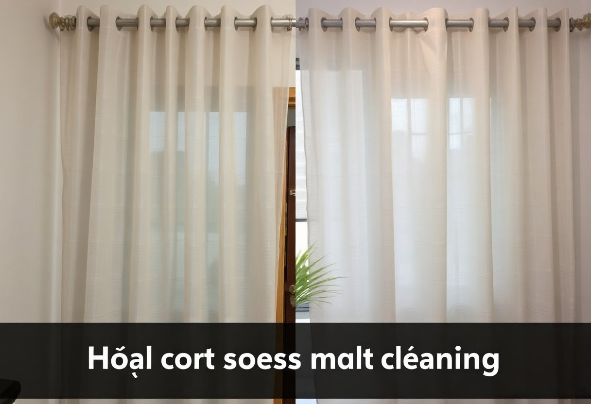 Kết luận về làm sạch rèm cửa vải