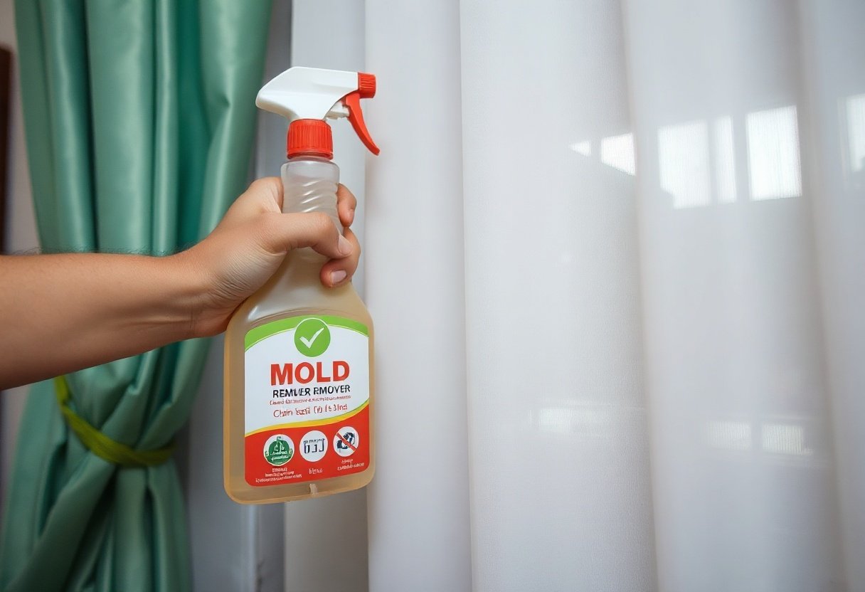 Dung dịch tẩy mốc chuyên dụng cho rèm