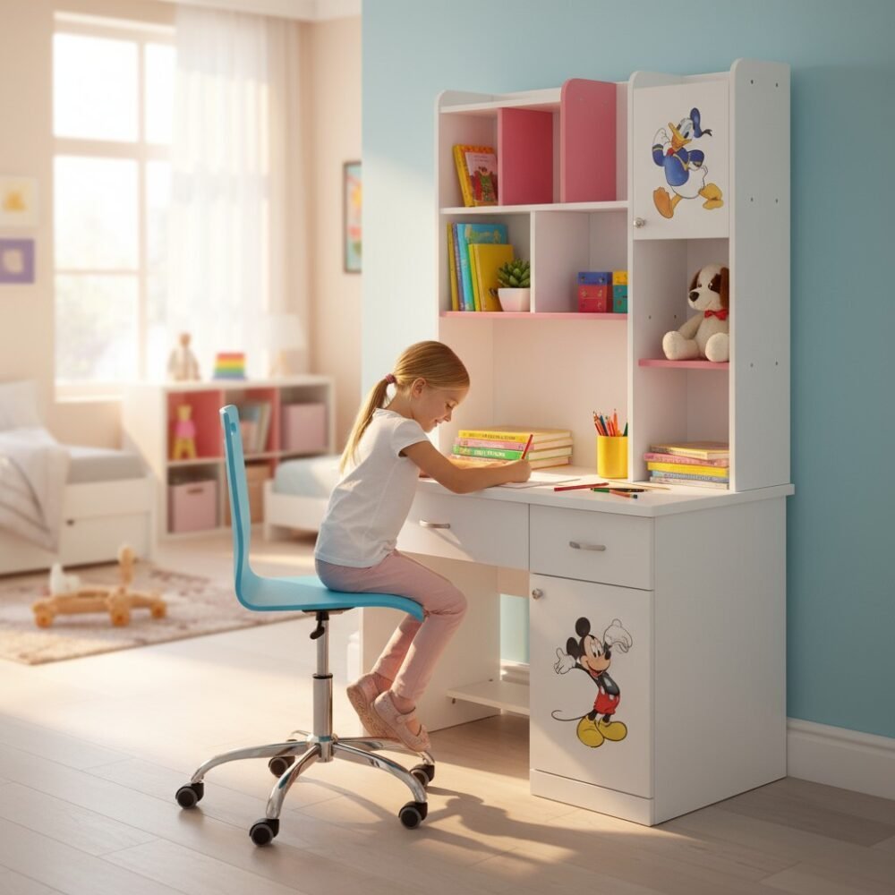 Bàn Học Sinh Tiểu Học MS 9486 - nhìn tổng thể