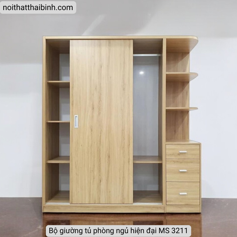 Bộ giường tủ phòng ngủ hiện đại