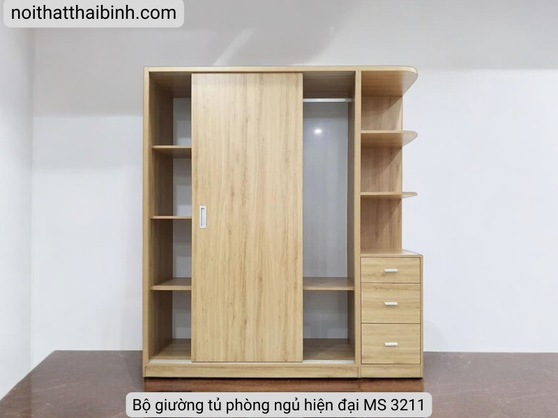 Bộ giường tủ phòng ngủ hiện đại