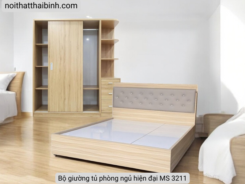 Bộ giường tủ phòng ngủ hiện đại
