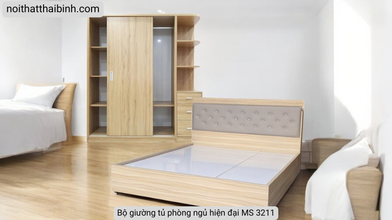 Bộ giường tủ phòng ngủ hiện đại