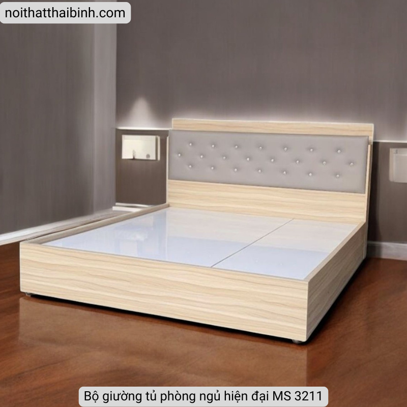 Bộ giường tủ phòng ngủ hiện đại
