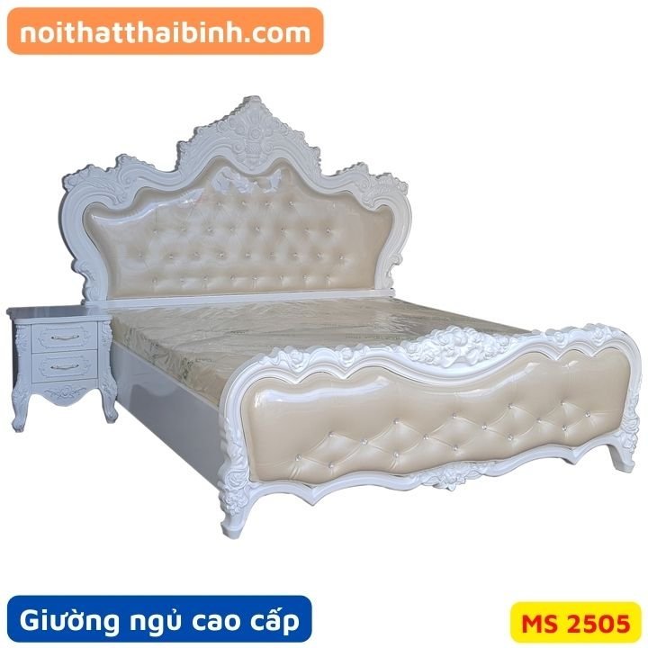 Giường ngủ tân cổ điển cao cấp tại TPHCM