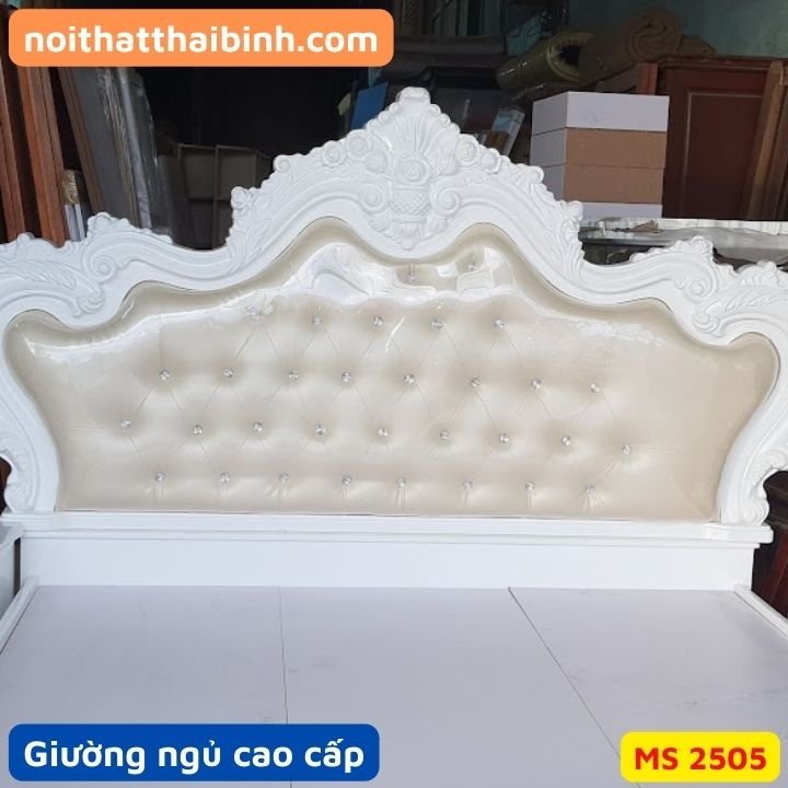 Giường ngủ tân cổ điển cao cấp