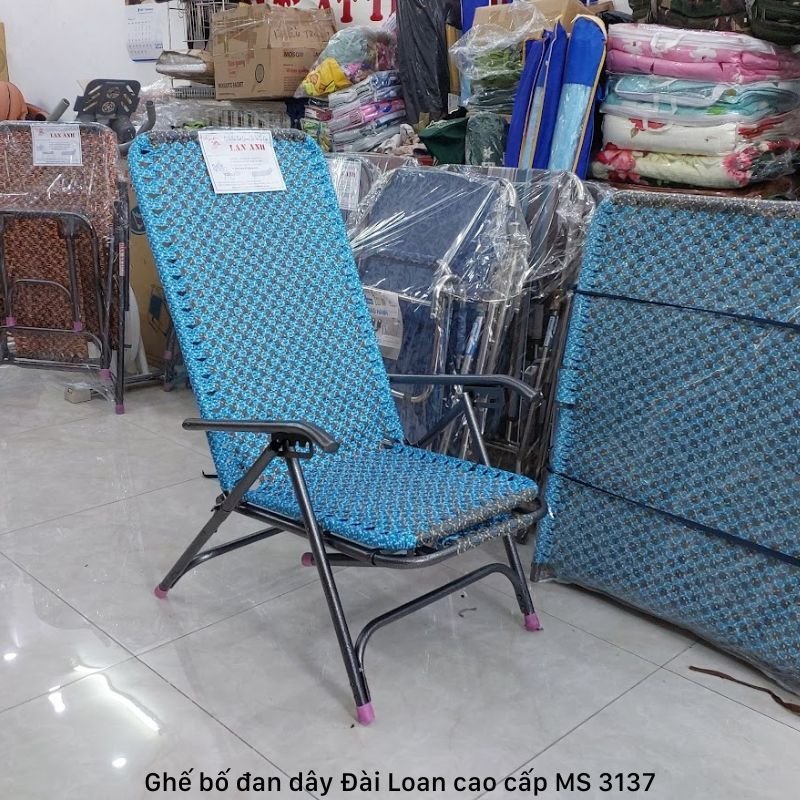 Ghế bố đan dây Đài Loan cao cấp Ghế bố đan dây Đài Loan cao cấp