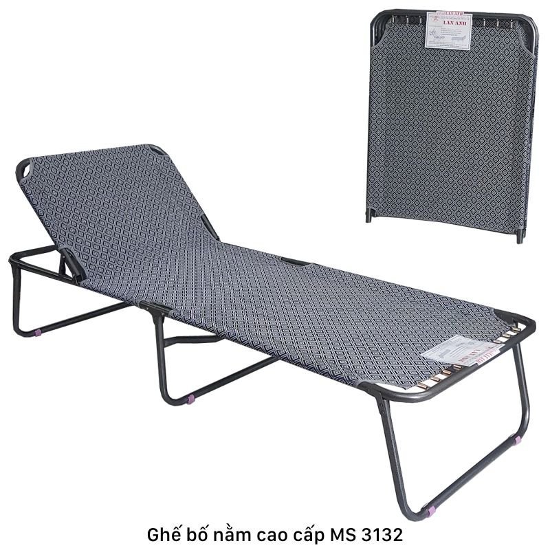 Ghế bố nằm sơn tĩnh điện MS 3132 | GIAO HỎA TỐC TPHCM