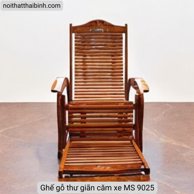 Ghế gỗ căm xe thư giãn Ghế gỗ căm xe thư giãn