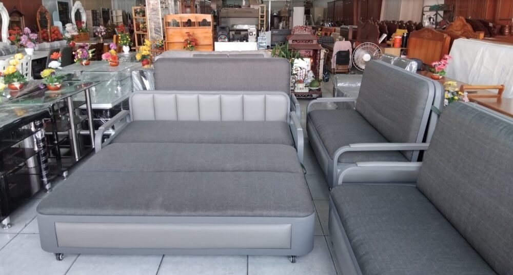 Ghế sofa kéo ra thành giường thông minh MS 3326 - kỹ thuật đóng mộng chắc chắn
