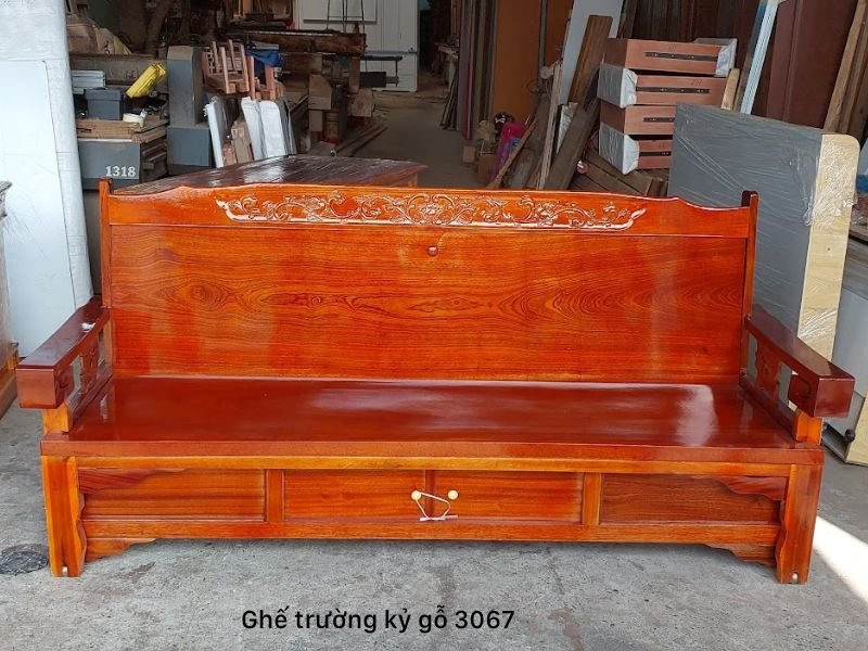 Ghế trường kỷ gỗ Ghế trường kỷ gỗ