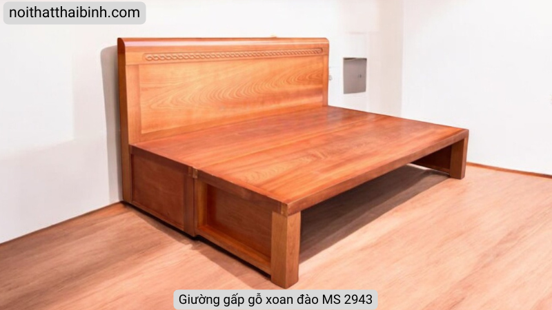 Giường gấp gỗ xoan đào Giường gấp gỗ xoan đào