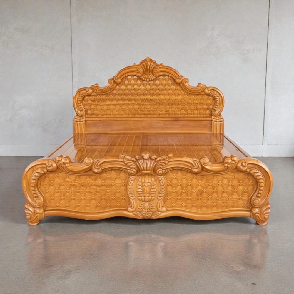 Giường gỗ gõ đỏ