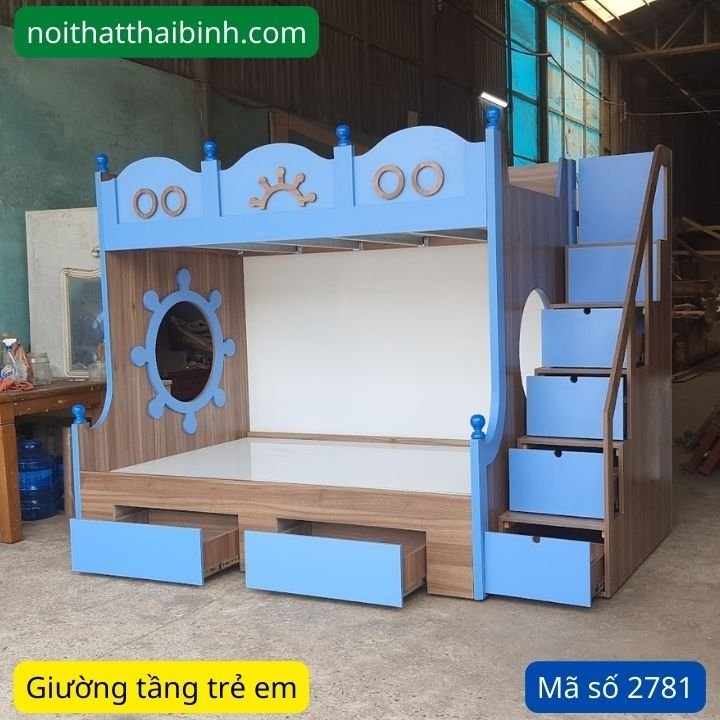 Giường tầng cho bé trai