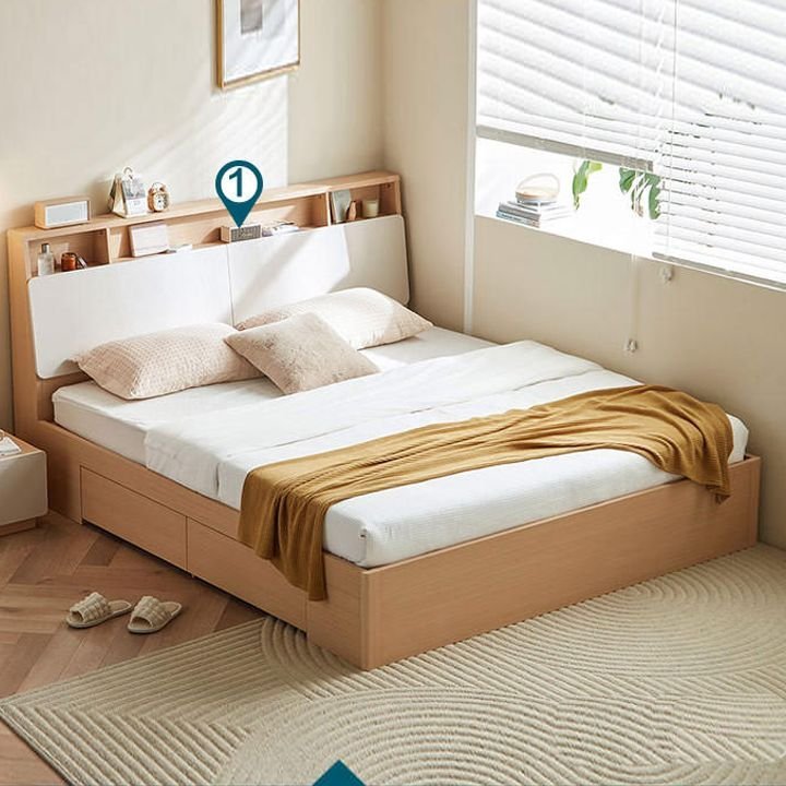 Giường ngủ cao cấp hiện đại Giường ngủ cao cấp hiện đại