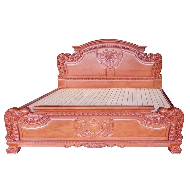 Nơi bán giường ngủ gỗ Lát cao cấp Nơi bán giường ngủ gỗ Lát cao cấp