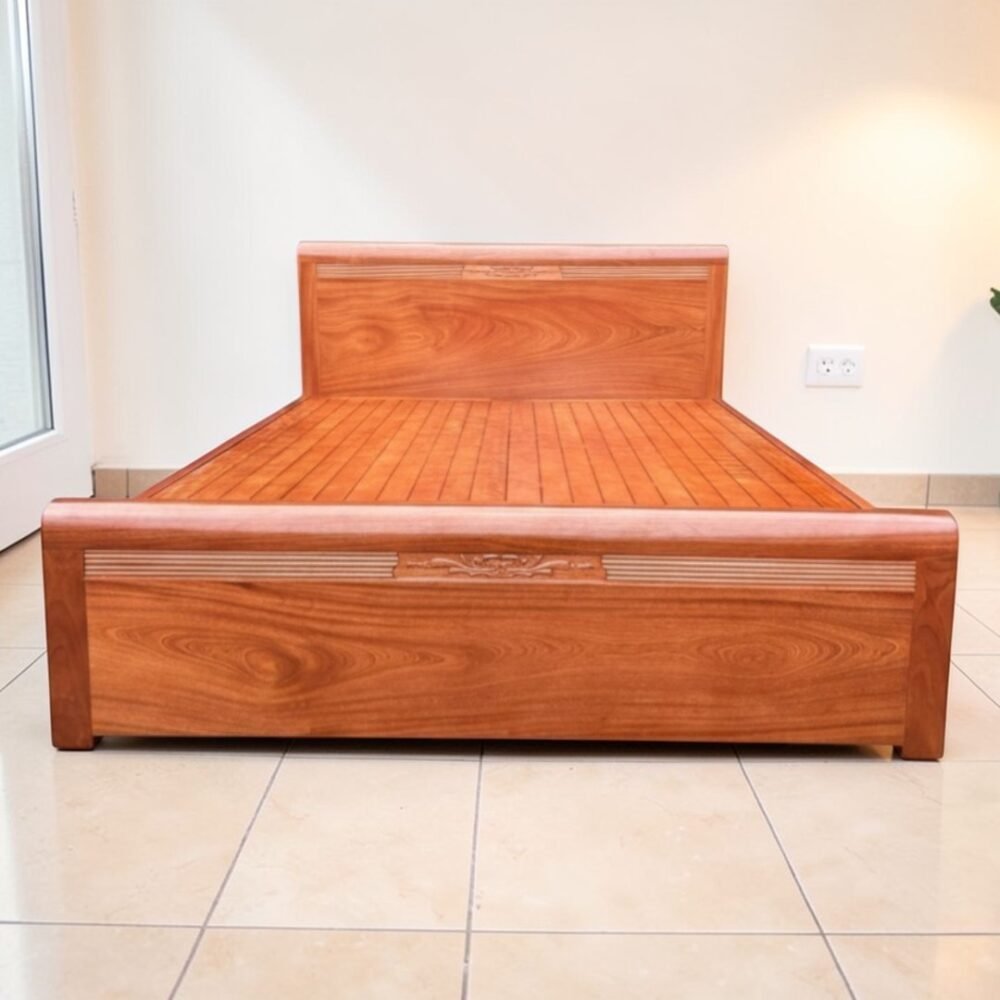 Giường ngủ gỗ hiện đại