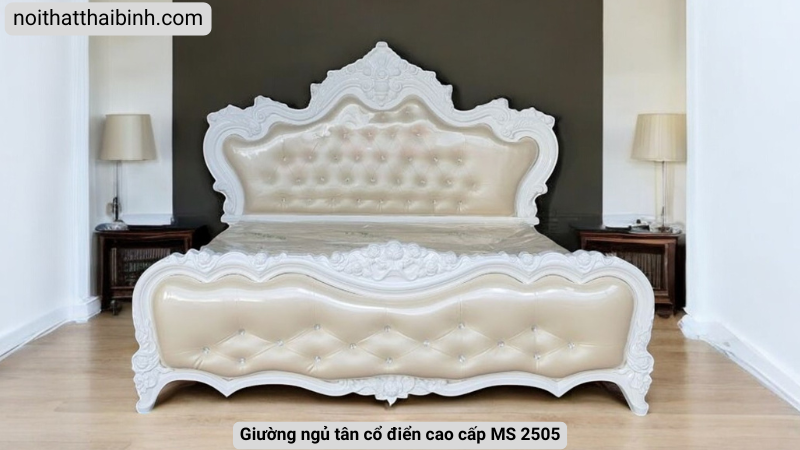 Giường ngủ tân cổ điển cao cấp