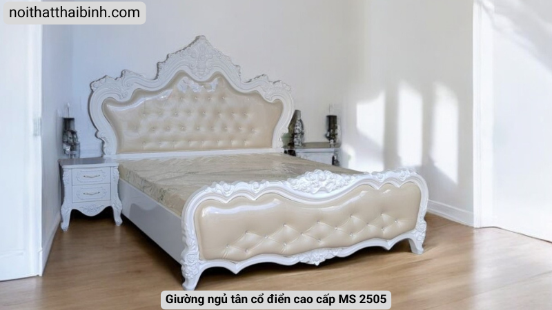 Giường ngủ tân cổ điển cao cấp