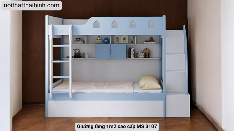Giường tầng 1m2 cao cấp MS 3107