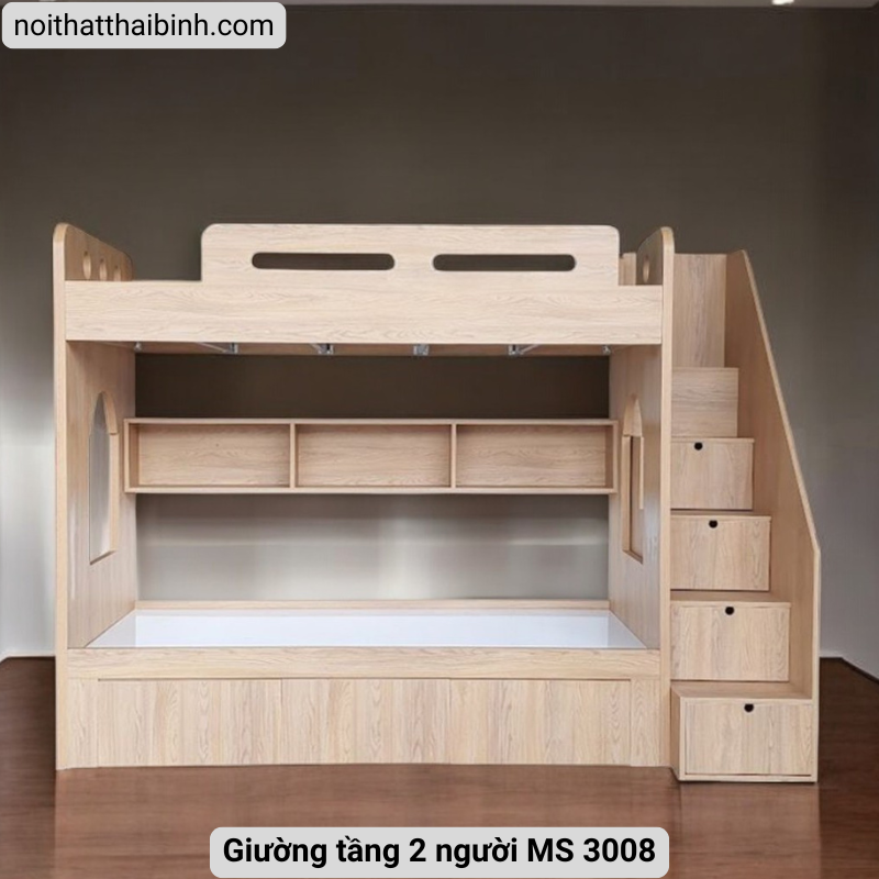 Giường tầng 2 người MS 3008