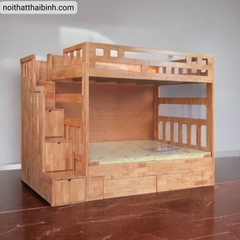 Giường Tầng Gỗ Tự Nhiên Giường Tầng Gỗ Tự Nhiên