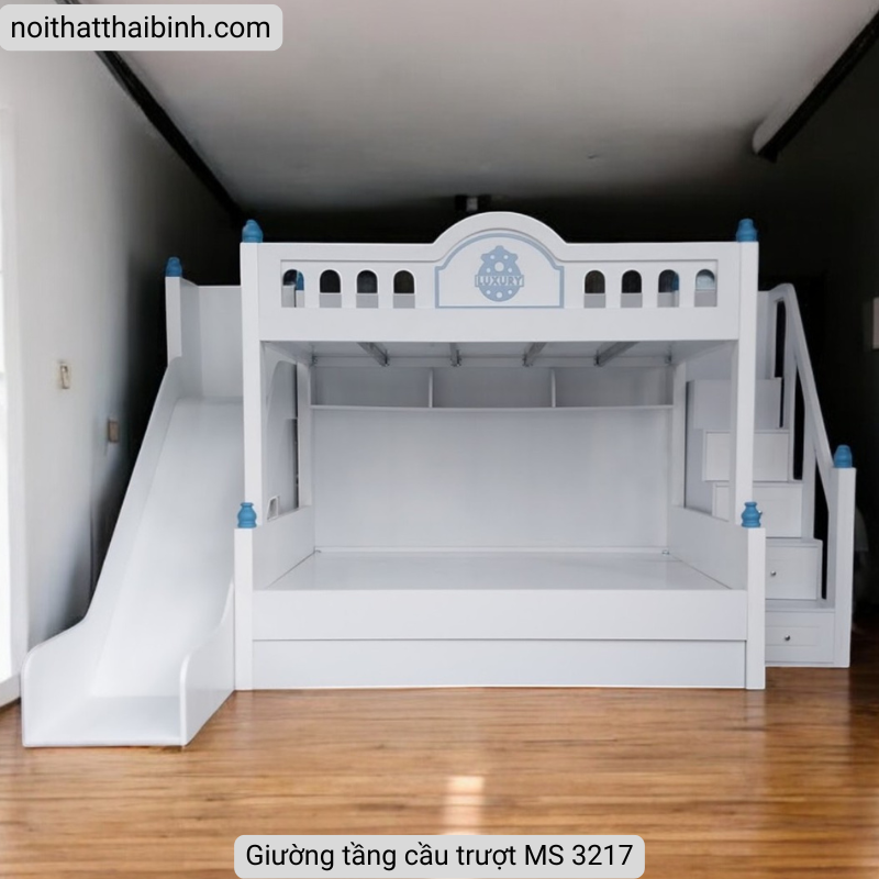 Giường tầng cầu trượt Giường tầng cầu trượt