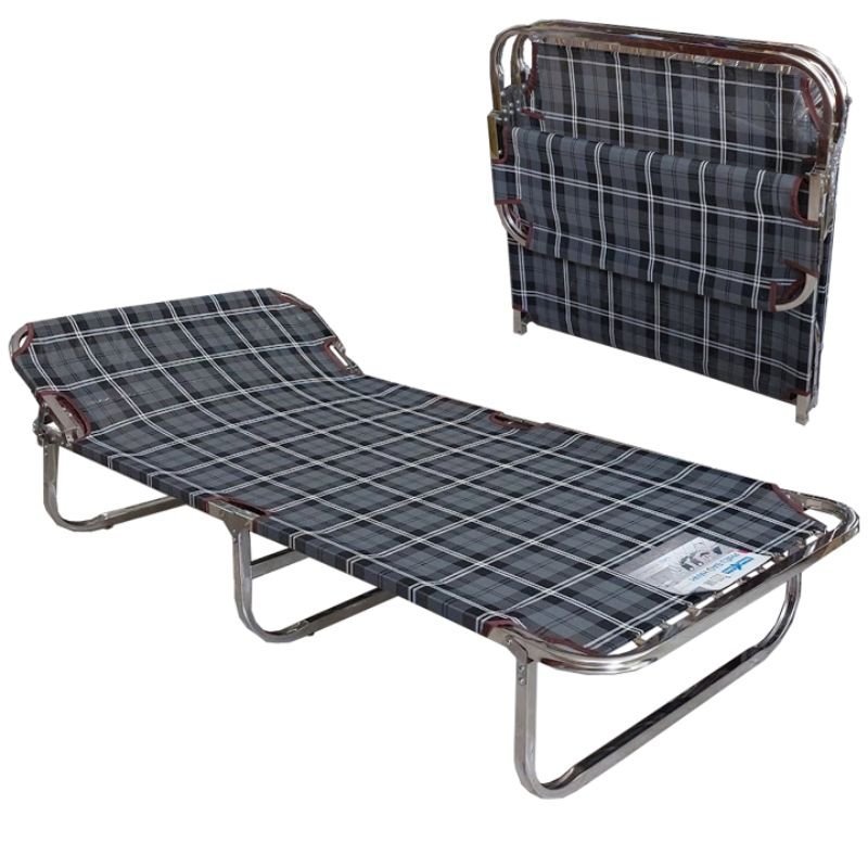 Nơi bán giường xếp inox vải lưới cỡ lớn Nơi bán giường xếp inox vải lưới cỡ lớn