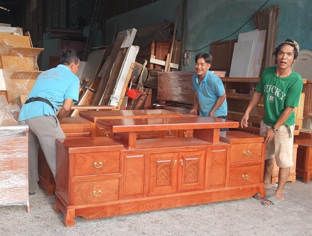 Kệ tivi gỗ