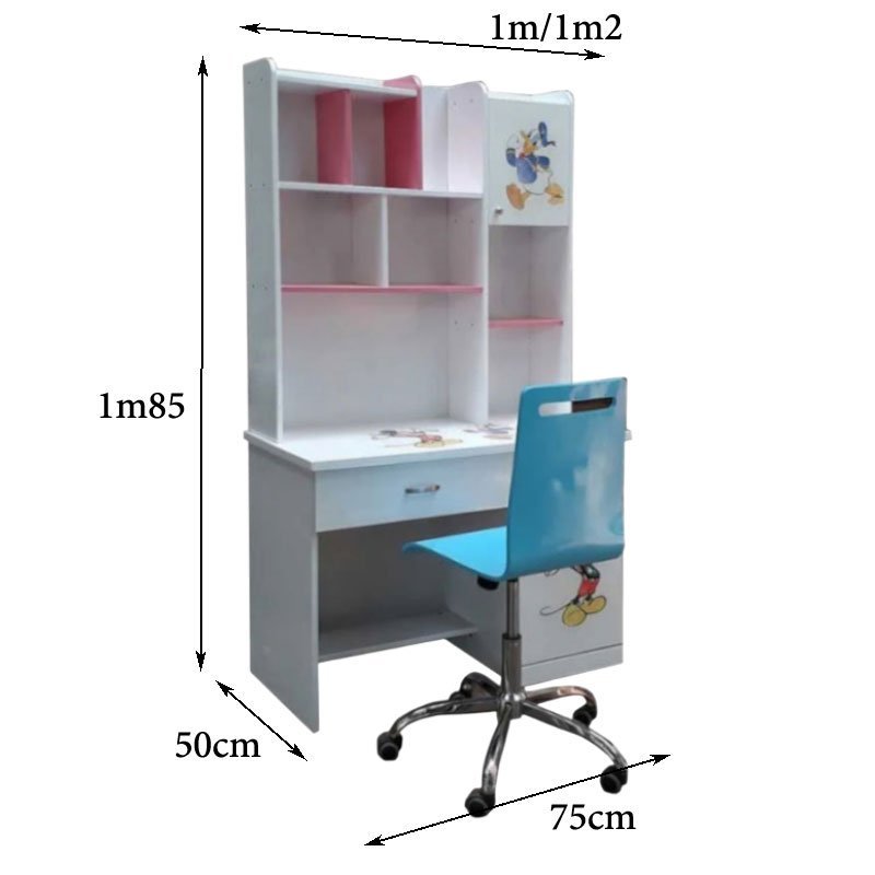 Bàn Học Sinh Tiểu Học MS 9486 - chi tiết vân gỗ tự nhiên