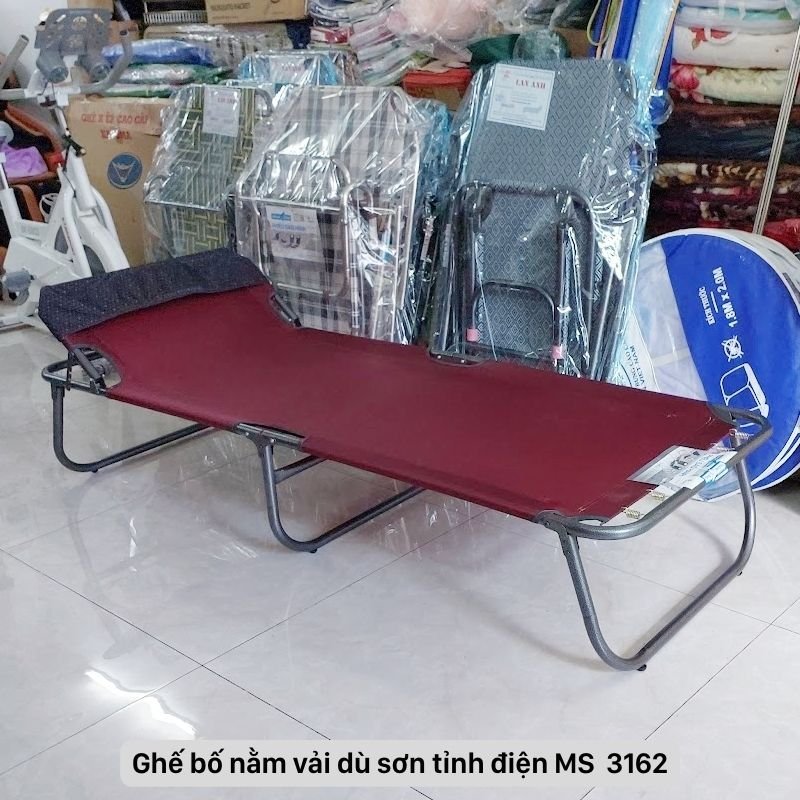 Giường bố vải dù sơn tỉnh điện Giường bố vải dù sơn tỉnh điện