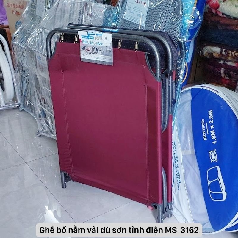 Giường bố vải dù sơn tỉnh điện Giường bố vải dù sơn tỉnh điện