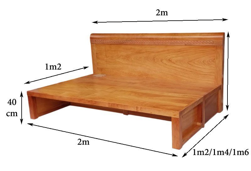 Kích thước giường gấp gỗ tự nhiên MS 3290.jpg