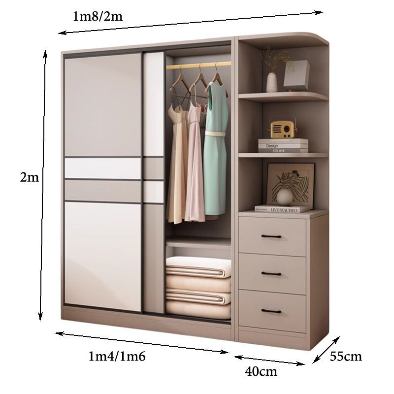 Kích thước tủ quần áo cửa lùa tphcm Kích thước tủ quần áo cửa lùa tphcm