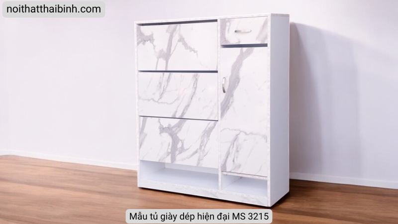 Mẫu tủ giày dép hiện đại