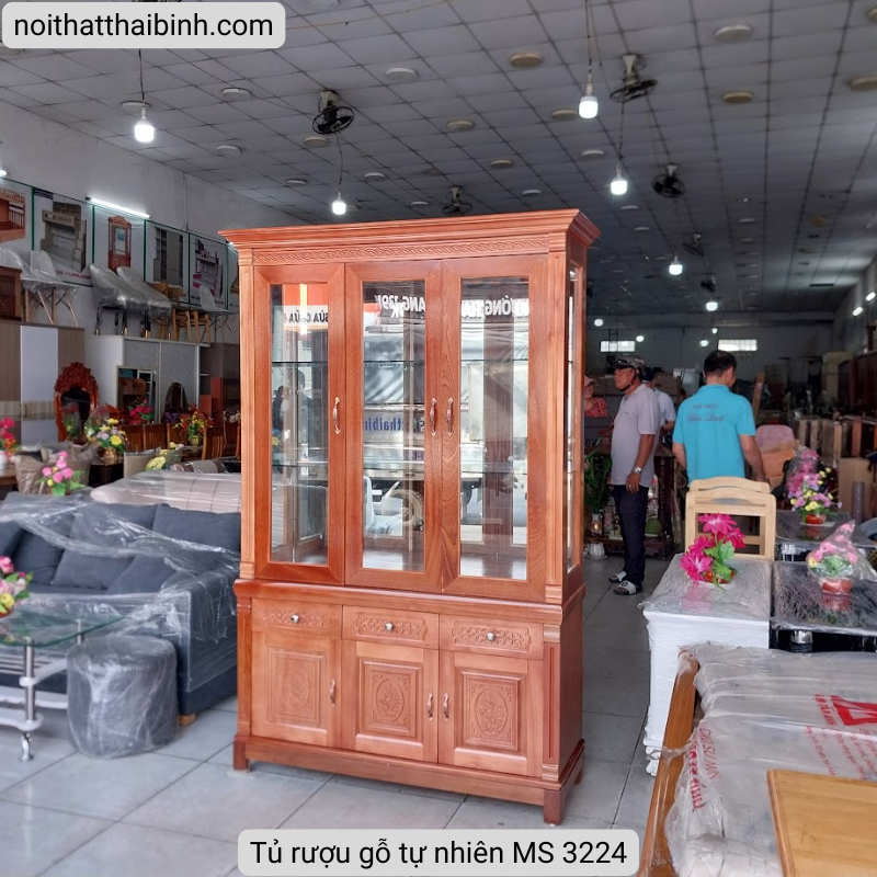 Mẫu tủ rượu sang trọng