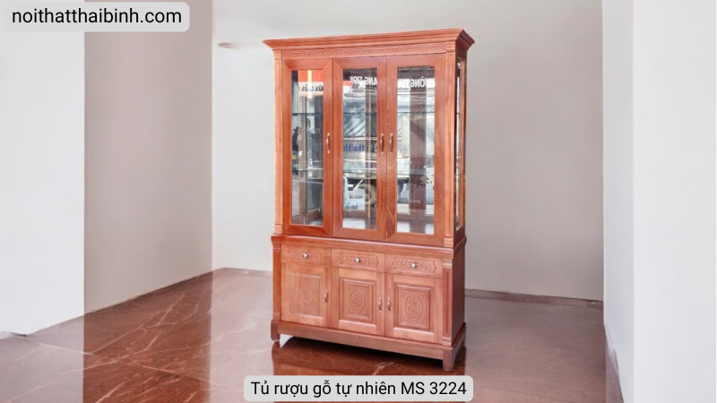 Mẫu tủ rượu phòng khách