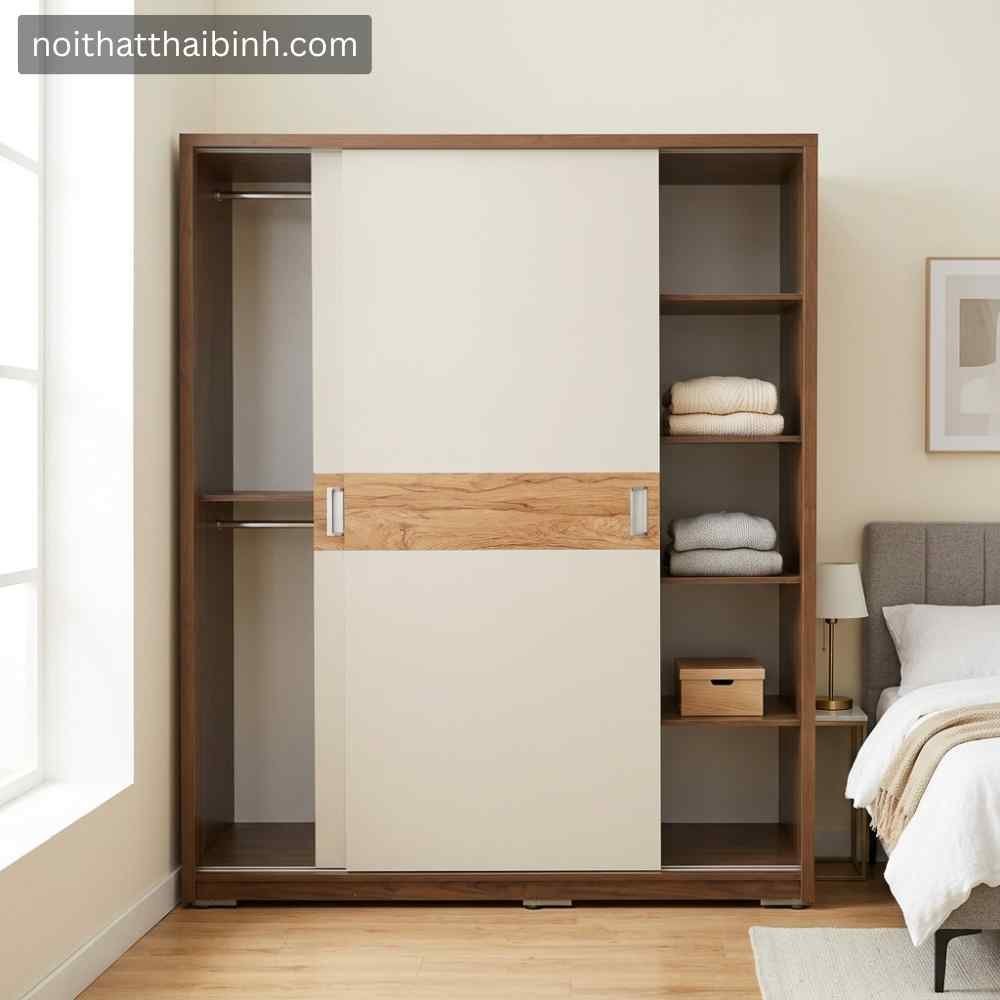 Mua tủ quần áo cánh trượt hiện đại ở đâu tại TPHCM
