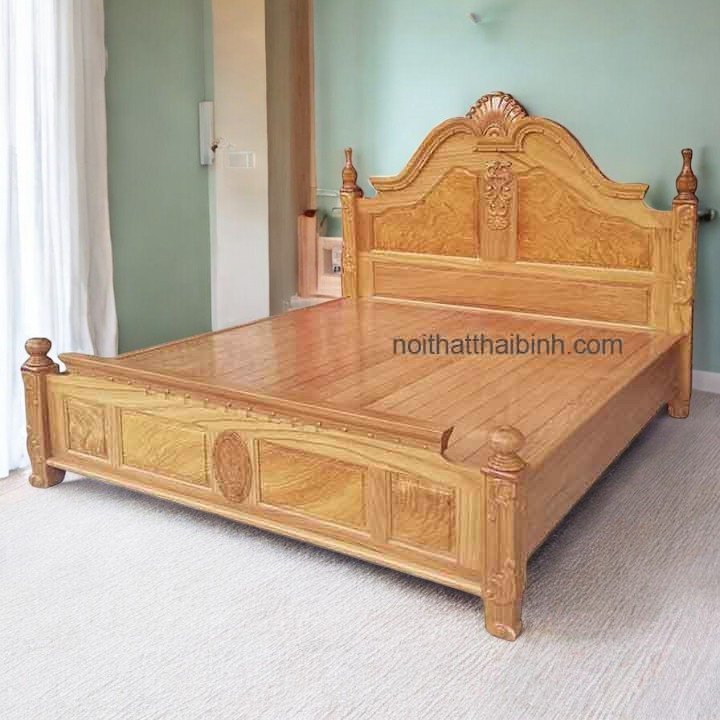 Giường ngủ 1m6 | Nội thất phòng ngủ gỗ gõ đỏ Giường ngủ 1m6 | Nội thất phòng ngủ gỗ gõ đỏ
