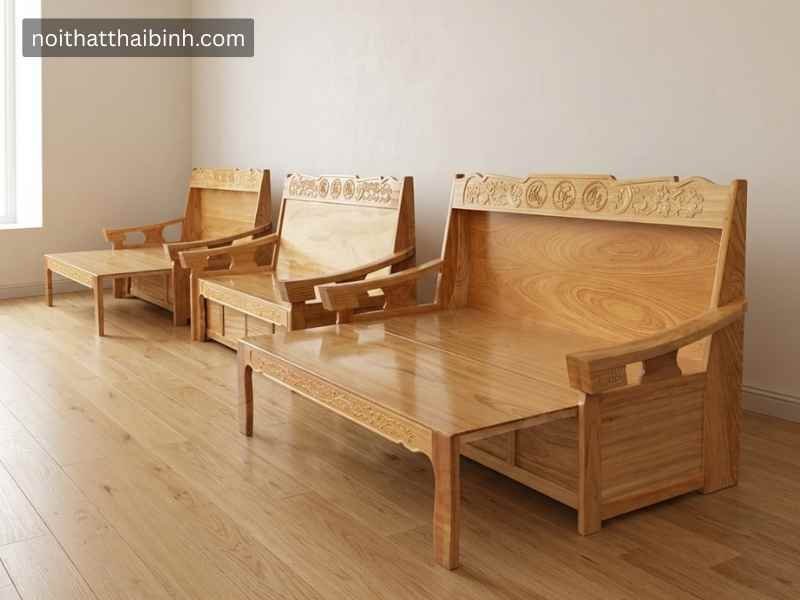 Trường kỷ gỗ gõ đỏ