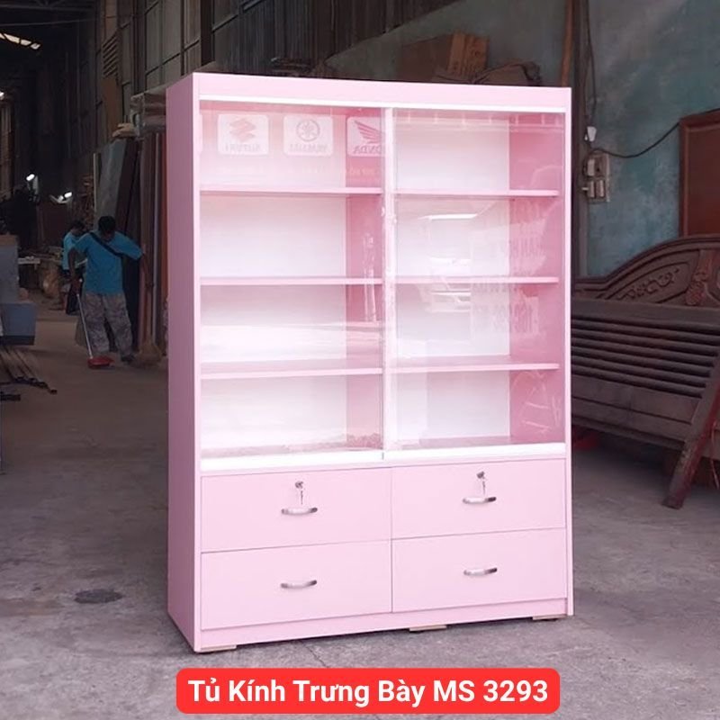 Tủ Kính Trưng Bày MS 3293