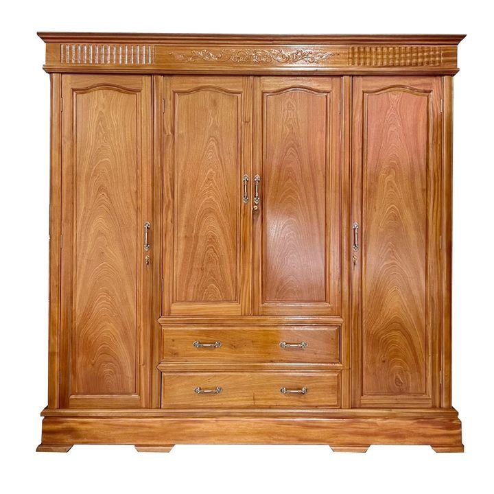 Nơi bán tủ quần áo 4 cánh gỗ tự nhiên Nơi bán tủ quần áo 4 cánh gỗ tự nhiên