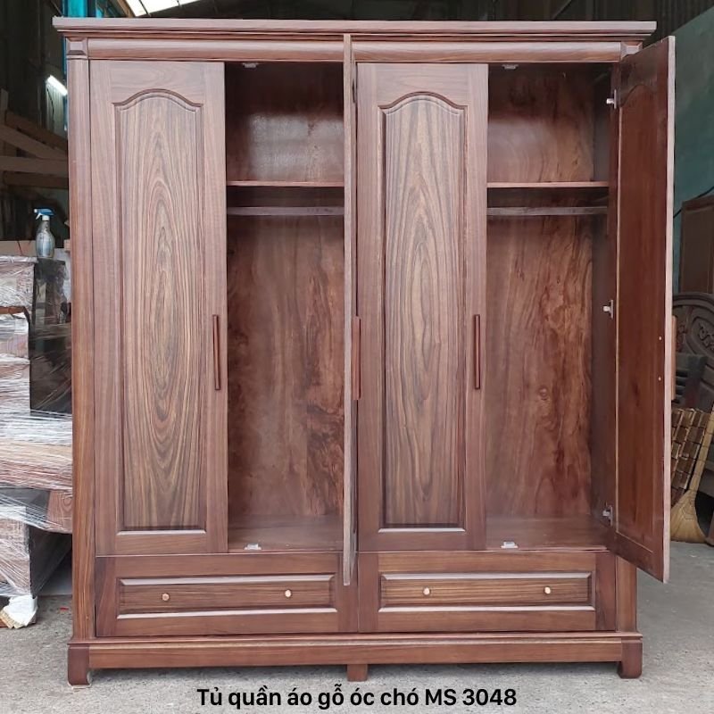 Tủ quần áo gỗ óc chó Tủ quần áo gỗ óc chó
