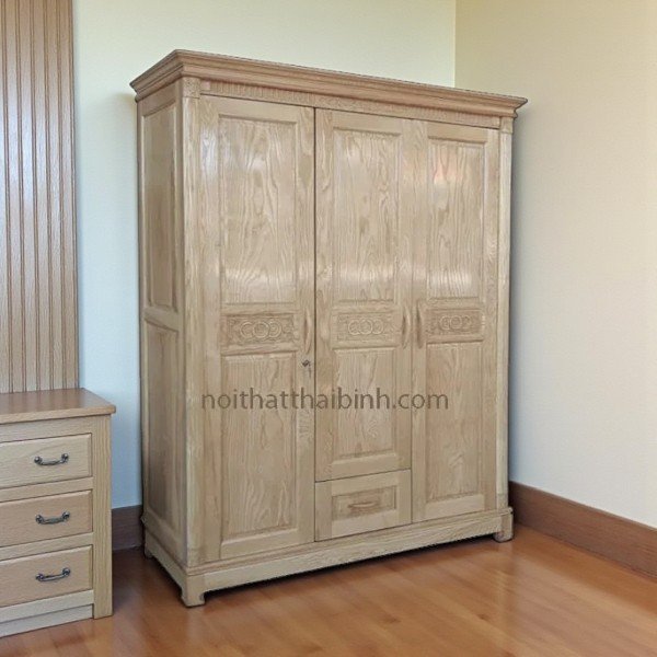 Tủ quần áo gỗ sồi giá rẻ tại quận 7