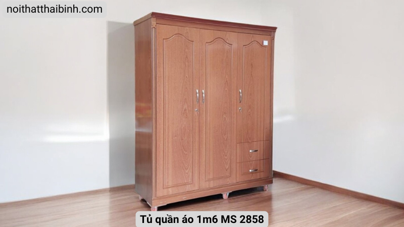 Tủ quần áo kích thước 1m6