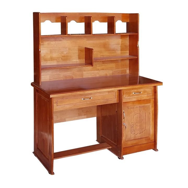 Nơi bán bàn học gỗ tự nhiên Bàn học gỗ tự nhiên MS 2968 - bề mặt hoàn thiện