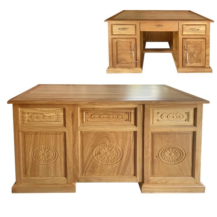 Nơi bán bàn giám đốc gỗ tự nhiên
