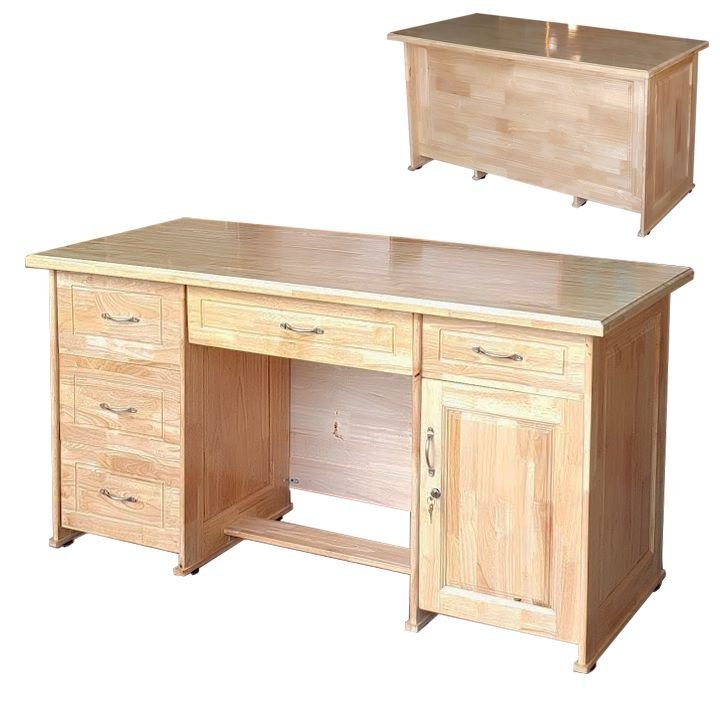 Nơi bán bàn làm việc gỗ tự nhiên 1m4