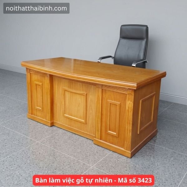 Bàn Làm Việc Gỗ Tự Nhiên Cao Cấp
