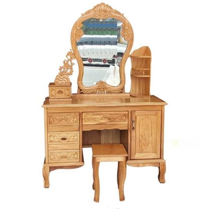 Bàn trang điểm gỗ tự nhiên cao cấp MS 1195